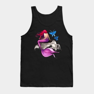 Pink Mermaid Tank Top